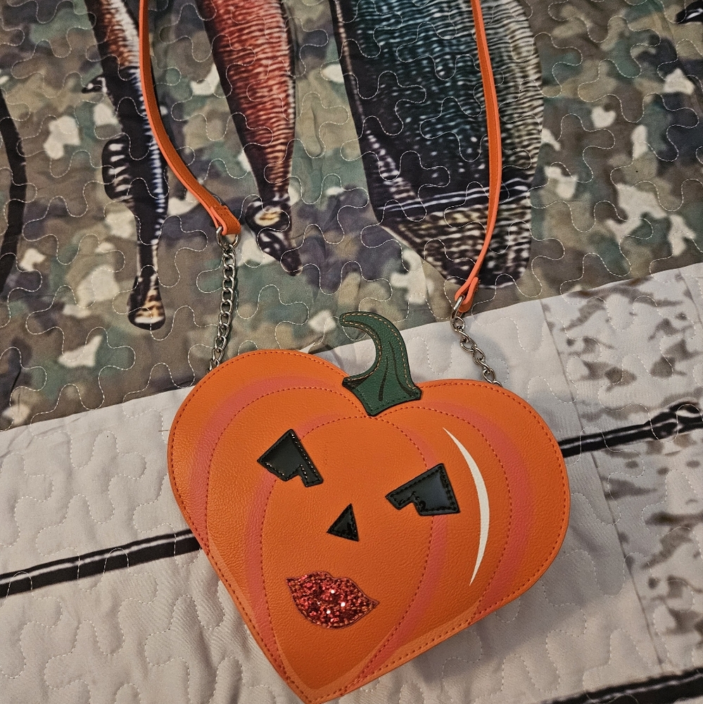 Betsey Johnson Pumpkin Purse